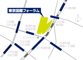 (MAP) 東京国際フォーラム ホールD7