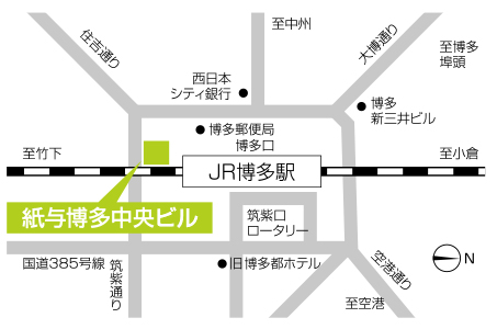 福岡事業所 アクセスマップ